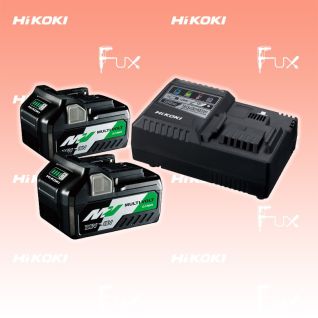 Hikoki BSL36A18 x 2 + UC18YSL3 Booster Pack Multivolt