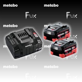 Metabo Basis-Set  5.5 Ah SE LiHD 2x Akkupack BLACK