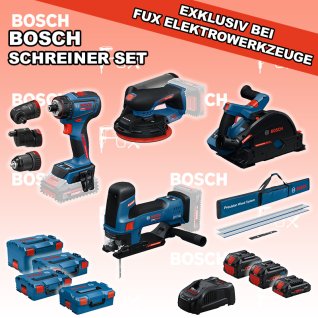 Bosch Professional Schreiner Set 4 / 4-teilig
