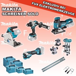 Makita 5-teiliges Schreiner Solo 2