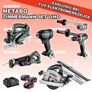 Metabo  Zimmermann SET 2 LiHD