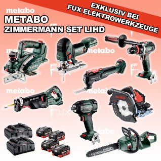 Metabo  Zimmermann SET 8 LiHD