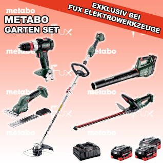 Metabo Garten Set 10