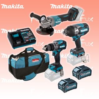 Makita DK0158G301-SET XGT® Set 3 Maschinen 40Vmax