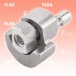 Adapter exzentrisch freilaufend, 12 mm Hub