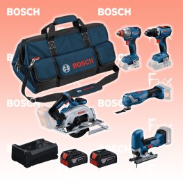 5 tlg. Combo Kit 18V GSR, GDX, GKS, GOP