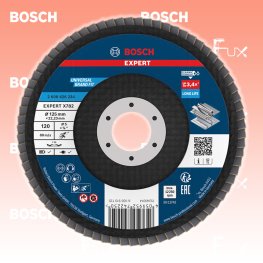 Fächerschleifscheibe X782, ⌀ 125 mm, Korn 120